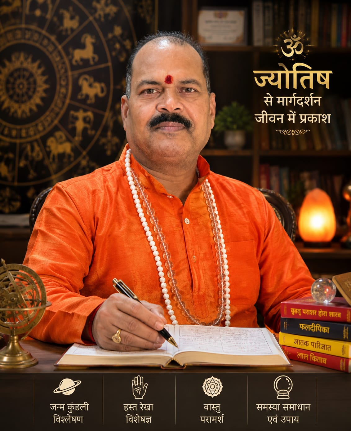 Jyotishaachrya Rajesh Narayan, Vedic astrologer and founder of Narayan Hari Jyotish Kendra